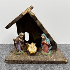 Presepe italiano vintage fatto