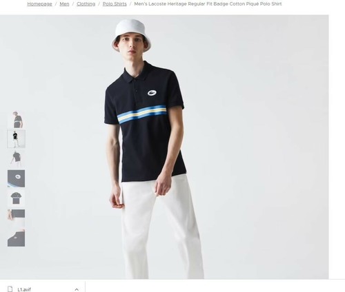 Lacoste men polo brand new - polo.,