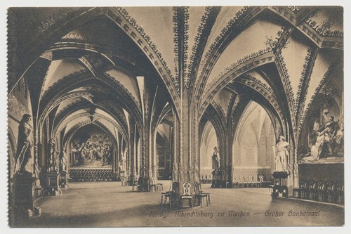 Cartolina reale albrechtsburg - cartolina,