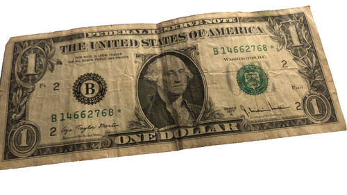 Storica banconota dollaro - storica,