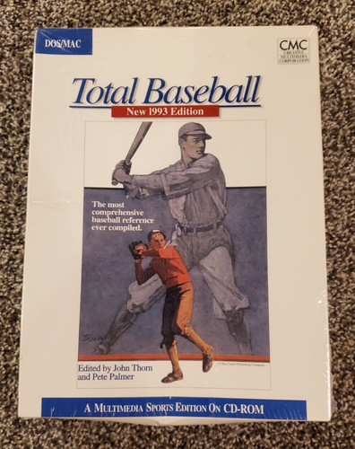 Rom total baseball - cd-rom,
