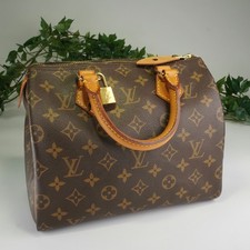 Louis Vuitton Speedy 25 Monogram M41528 Vintage 1998 Francia Autentico Ottimo