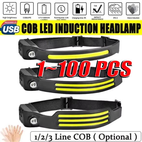 Cob faro led usb ricaricabile - cob,