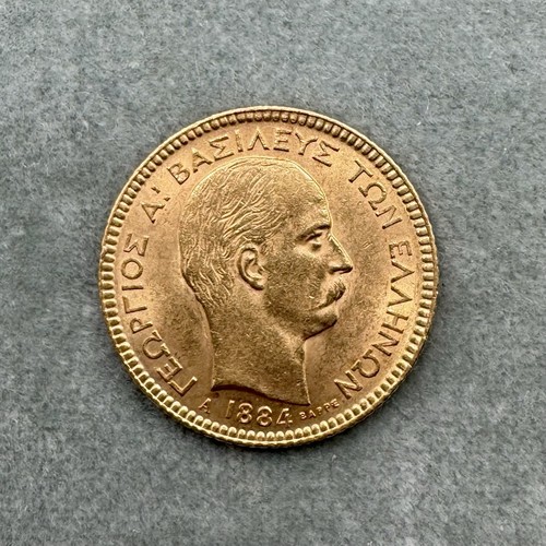 Moneta oro marengo grecia - grecia, 20