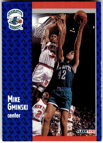1991 fleer 254 - 1991-92, mike