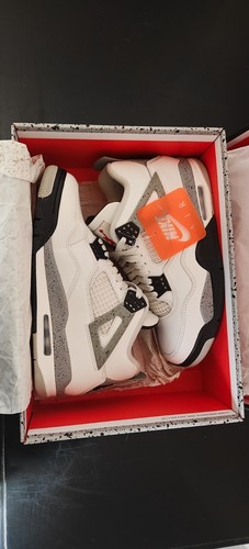 Air jordan white cement 2025 - jordan, 4