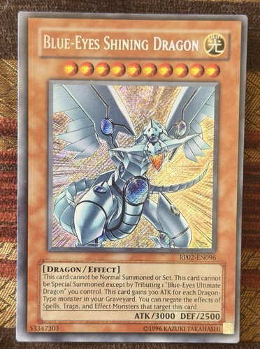 Blue eyes shining dragon - blue-eyes,