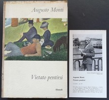 Vietato pentirsi - Augusto Monti (Einaudi, I coralli, 1956)