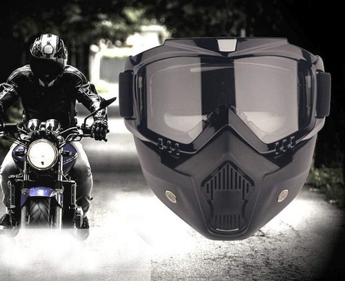 Maschera per occhiali moto - maschera,