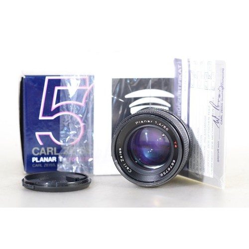 Contax carl zeiss planar - zeiss,