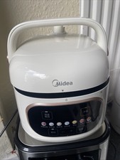 Midea Mini Pentola a Pressione Elettrica 2.2L Multipentola Portatile Piccola 