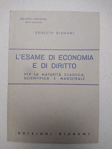 Esame economia e - l, di
