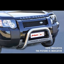 Bull Bar protezione anteriore inox lucido Land Rover Freelander 1997-2003
