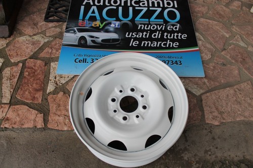 Cerchio bianco fiat panda - 1,