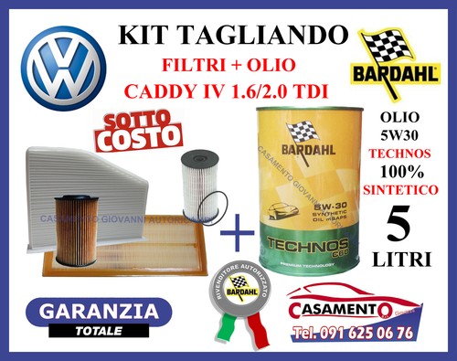 Kit tagliando filtri olio - tagliando, +