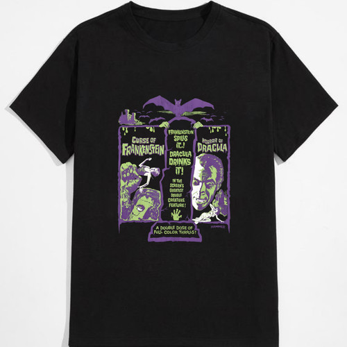 Maglietta hammer horror - maglietta,