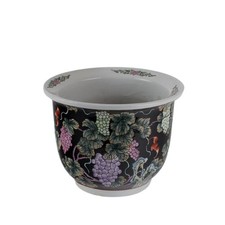 Vaso Cachepot Antico Porcellana Cina Metà XX Secolo