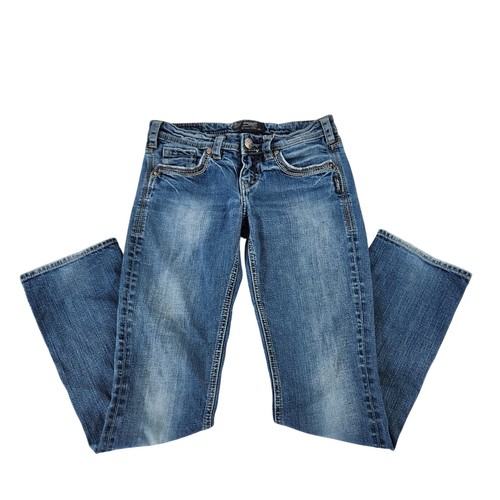 Silver jeans aiko mid baby - co,