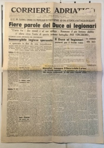 Ww2 duce parla legionari - parla, ai