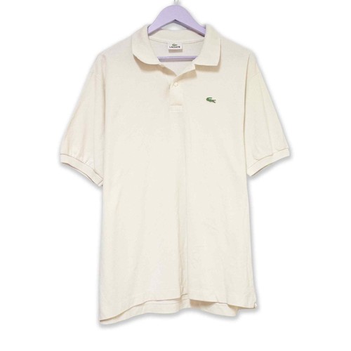 Polo lacoste bianca tinta - bianca,