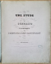 F. MENDELSSOHN BARTHOLDY: Une