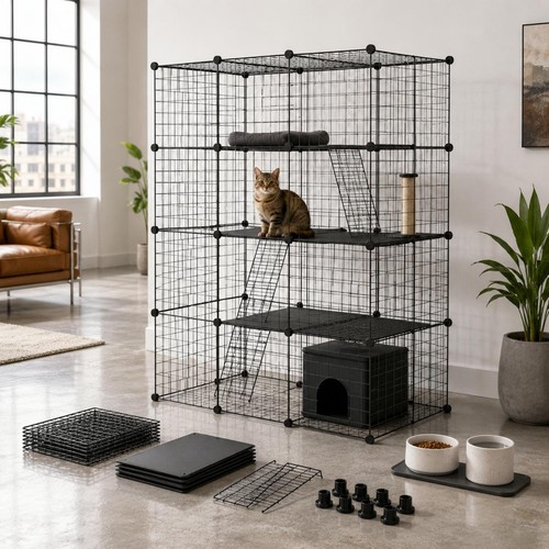 Gabbia modulare gatto - modulare,