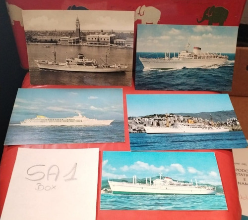 Cartoline lotto navi - 5,