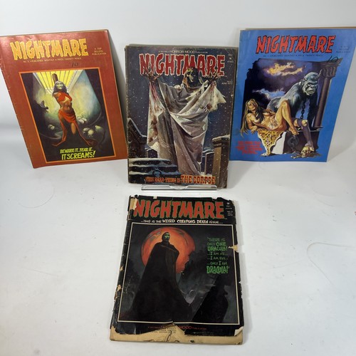 Nightmare magazine bundle 70s - nightmare,