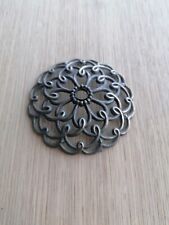 Coppetta Coppa Piattino Antico Fregio Lampadari Portalampada In Ottone Lavorato