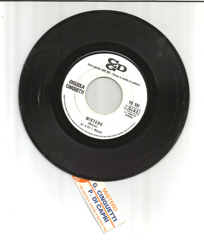 Cinquetti giri jukebox - cinquetti,