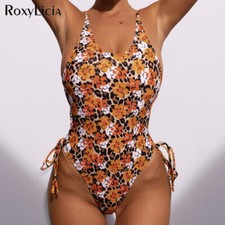 Flowers Printed High Cut