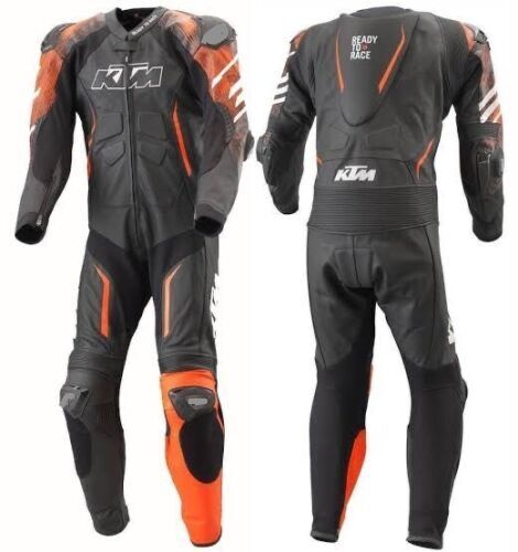 Tuta pelle ktm - tuta, nera