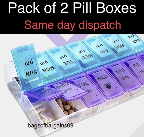 Day pill box medicine - x, 7