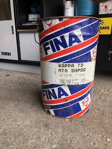 Bidone olio fina fiat - fina,