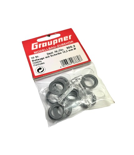 Graupner oblo plastica - plastica, grigia