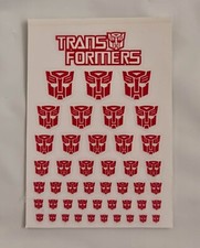 Transformer Stickers for