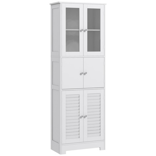 Homcom mobile colonna bagno - colonna,