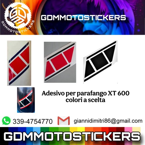 Adesivo per parafango - xt, 600