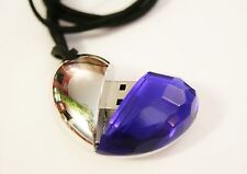 Pennina USB 8GB Cuore Gioiello