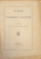 Le opere di Galileo Galilei
