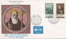 Vaticano 1965 FDC The Golden Series San Benedetto