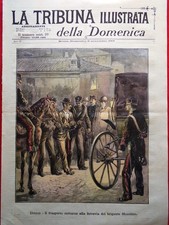 La Tribuna Illustrata 3 Novembre 1901 Sedia Elettrica Czolgosz McKinley Musolino