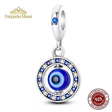 Charm Occhio Turco Argento s925 (Tipo Pandora)