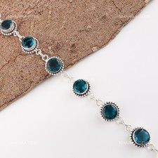 Argento sterling gola chakra - argento,