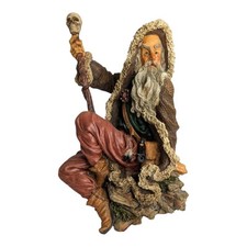 STATUA MAGO MITI E LEGGENDE Collezione Fantasy Summit 10"T Mago Merlino