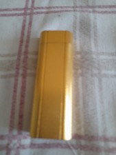 accendino cartier Anni 80 In Acciaio Placcato oro Funzionante 