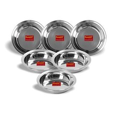Set Di 6 Acciaio Inox Multi
