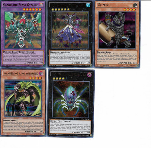 Lotto carte yugioh con - 9,