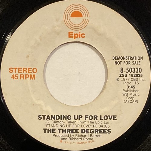 The three degrees standing - –,