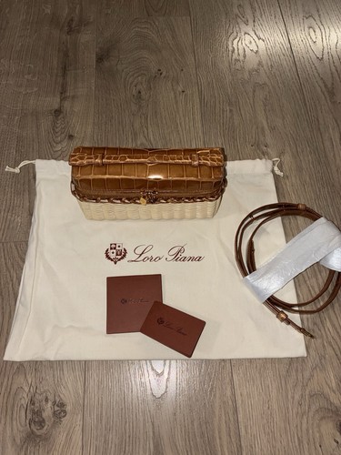 Borsa loro piana - piana, vimini